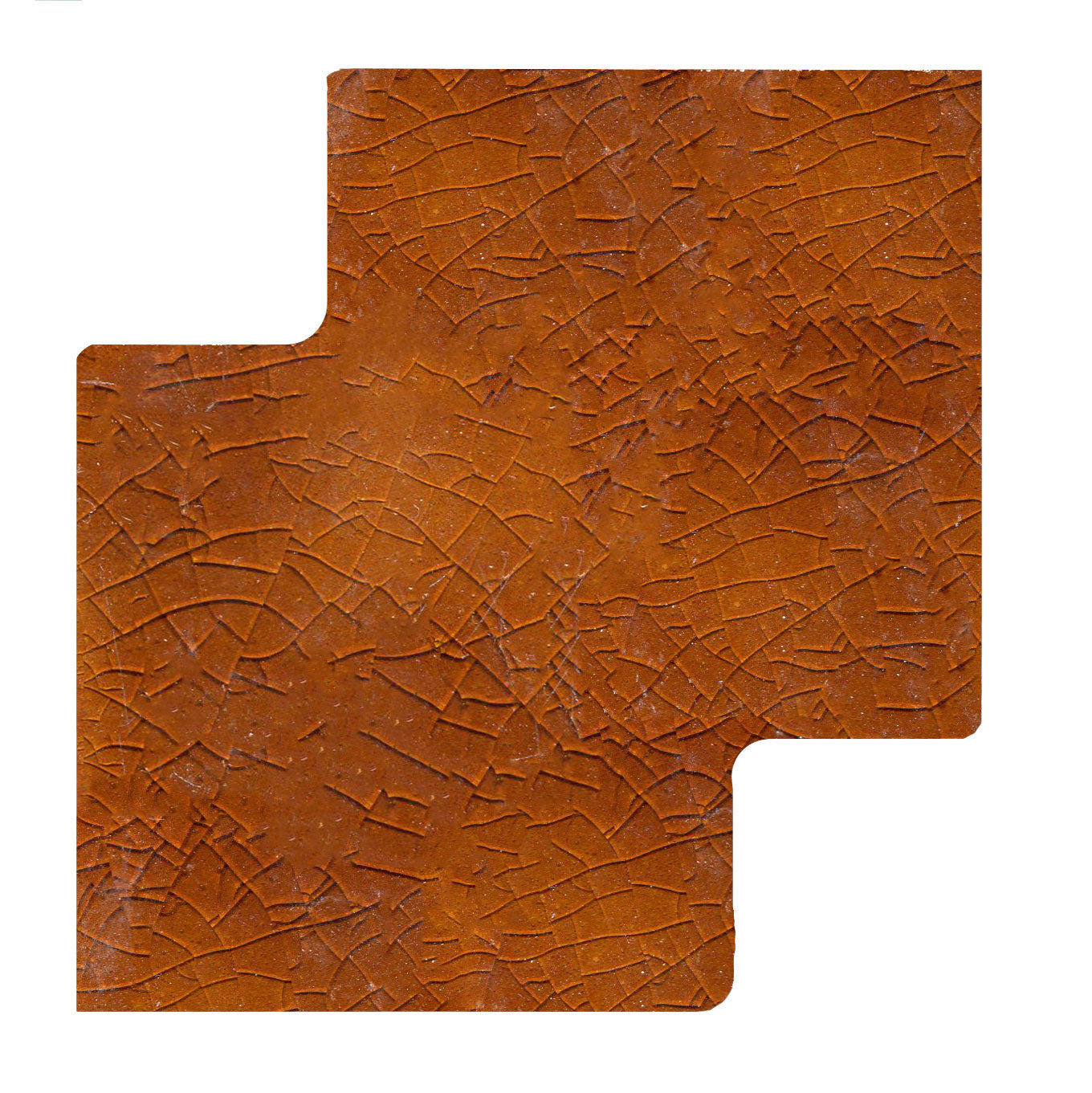 Zig Zag Shape Tile  Toffee